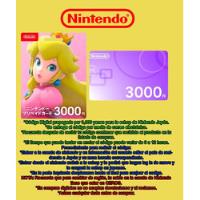 Tarjeta Digital Para Nintendo Eshop 3,000 Yenes, Japón segunda mano   México 