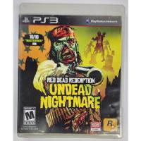 Red Dead Redemption Undead Nightmare Ps3 * Playstation 3 *, usado segunda mano   México 
