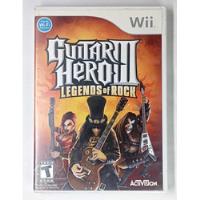 Guitar Hero Iii: Legends Of Rock Nintendo Wii Rtrmx Vj, usado segunda mano   México 