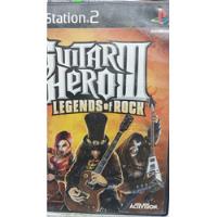 Guitar Hero Iii Legends Of Rock Para Ps2 Original Físico  segunda mano   México 