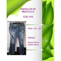 Pantalon De Mezclilla 2xl / 20 segunda mano   México 