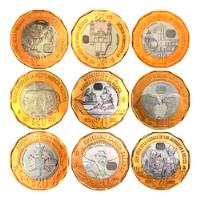 Colección Completa De Monedas 20 Pesos Nuevas Sin Circular segunda mano   México 