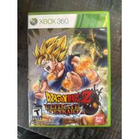 Dragon Ball Ultimate Tenkaichi Xbox 360 Original Completo segunda mano   México 