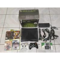 Xbox 360 Fat Elite 120 Gb 2 Controles 4 Juegos, Caja, Extras, usado segunda mano   México 