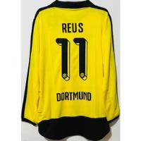 Usado, Jersey Borussia Dortmund Manga Larga 2014 Local Amarill Reus segunda mano   México 