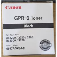 Canon Gpr-6 Toner Negro Original Nuevo 6647a003aa segunda mano   México 