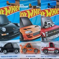 Hot Wheels Toyota Supra, Porsche Y Chevy Silverado Tooned  segunda mano   México 