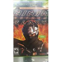 Ninja Gaiden Black Para Xbox Clasico Fisico Original  segunda mano   México 