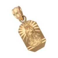 Medalla De 14k Oro Amarillo, Motivo Virgen 1 Gramos segunda mano   México 