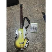 Guitarra Original Y Juego Rockband The Beatles Xbox 360 segunda mano   México 