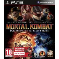 Mortal Kombat 9 Komplete Ps3 segunda mano   México 