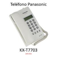 Panasonic Teléfono Kx-t7703x-b, Alámbrico, 16 Teclas, Blanco segunda mano   México 