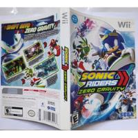 Solo Portada Sonic Riders Zero Gravity Original Nintendo Wii segunda mano   México 