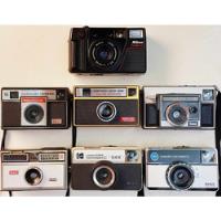 6 Cámara Instamatic Kodak Y Una Nikon De 35mm De Decoración  segunda mano   México 