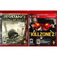 Killzone 2 Con Resistance Fall Of Man Ps3 segunda mano   México 