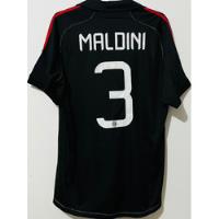 Jersey Milan 2013 Tercero Negro Paolo Maldini segunda mano   México 