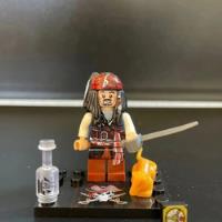 Minifiguras Lego Piratas Del Caribe Jack Sparrow  segunda mano   México 