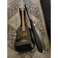 Guitarra Fender Acústica Cd60 Blk Con Case segunda mano   México 