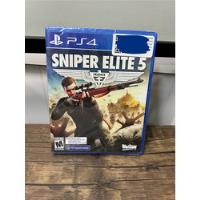 Sniper Elite 5  Standard Edition Rebellion Ps4 Sin Abrir segunda mano   México 