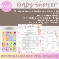 Usado, Juegos Imprimibles Personalizados Baby  Shower Osita Loteria segunda mano   México 