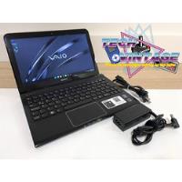 Laptop Sony Vaio Sve11115elb Negra Amd E2 1.7ghz 480+8gb segunda mano   México 
