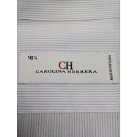 Usado, Camisa Premium Talla L Carolina Herrera Blanca 16.5 Harmont segunda mano   México 