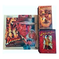 Trilogía De Indiana Jones, 3 Laser-disc, 3 Vhs, 3 Dvd segunda mano   México 