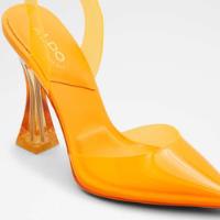 Zapatos De Tacón Aldo Transparente Naranja segunda mano   México 