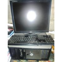 Computadora Dell, Con Monitor LG Color Blanco , usado segunda mano   México 