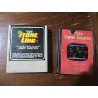 Videojuego Atari Front Line Y Activision Spider Figther segunda mano   México 