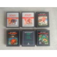 Lote 6 Juegos Atari 2600 (star Raiders, Casino, Etc) segunda mano   México 