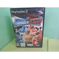 Smack Down Vs Raw 2007 Playstation 2, usado segunda mano   México 