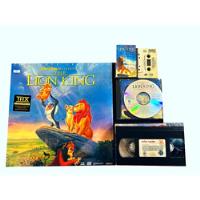 Colección Laserdisc, Vhs, Cassette Y Cd Del Rey León, usado segunda mano   México 