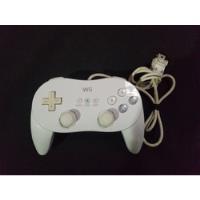 Control Wii Classic Pro Controller Original Blanco, usado segunda mano   México 