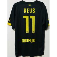 Jersey Borussia Dortmund 2014 Visita Negro Marco Reus segunda mano   México 