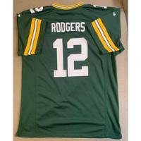 Jersey Green Bay Packers Nfl Nike Aaron Rodgers #12 segunda mano   México 