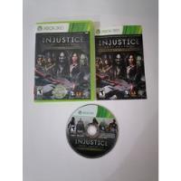 Injustice Gods Among Us Ultimate Edition Xbox 360 segunda mano   México 