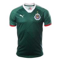 Jersey Chivas Retro Verde Puma Original 2017 2018 segunda mano   México 