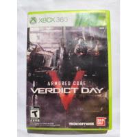 Armored Core Veridict Day Xbox 360 segunda mano   México 