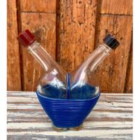 Usado, Vintage Vinagrera Y Aceitera, Botella Con Dos Bocas segunda mano   México 