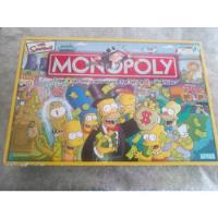 Juego De Mesa Monopoly Simpson Con Detalle  segunda mano   México 