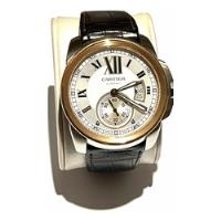 Reloj Calibre De Cartier Bisel De Oro 18k Automático (3389) segunda mano   México 