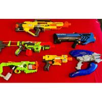 Lote 6 Pistolas Dardos Nerf Originales Halo Varios Modelos segunda mano   México 