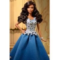Muñeca Barbie Holiday 2016 Aa Afroamericana Navidad Doll segunda mano   México 