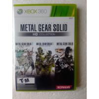 Usado, Metal Gear Solid Hd Collection Xbox 360  segunda mano   México 