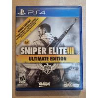 Sniper Elite Iii Ultimate Edition Ps4 segunda mano   México 