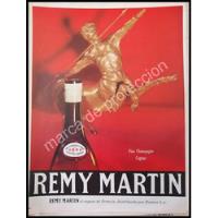 Cartel Publicitario Retro Champagne Remi Martin 1969 segunda mano   México 