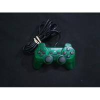 Control Sony Playstation Dualshock 2 Ps2 Translúcido Verde segunda mano   México 