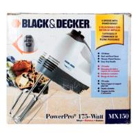 Batidora De Mano Black & Decker Mx150 Power Pro 5 Velocidad, usado segunda mano   México 