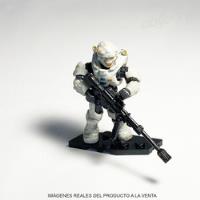 Mini Figura Spartan Linda 20 Aniversario Halo Mega Construx segunda mano   México 